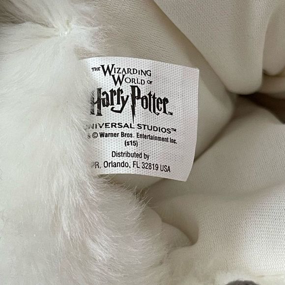 NWOT Harry Potter Universal Studios Hedwig Owl Hand Puppet With Swivel‎ Head - Picture 8 of 11